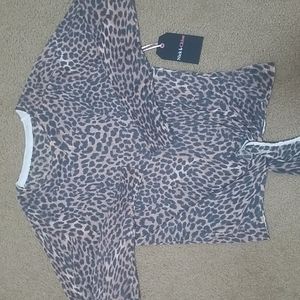 Animal print sweater